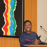 Our keynote speaker, Dr. Justice Bawole